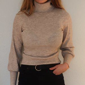 Aritzia Cream Turtleneck